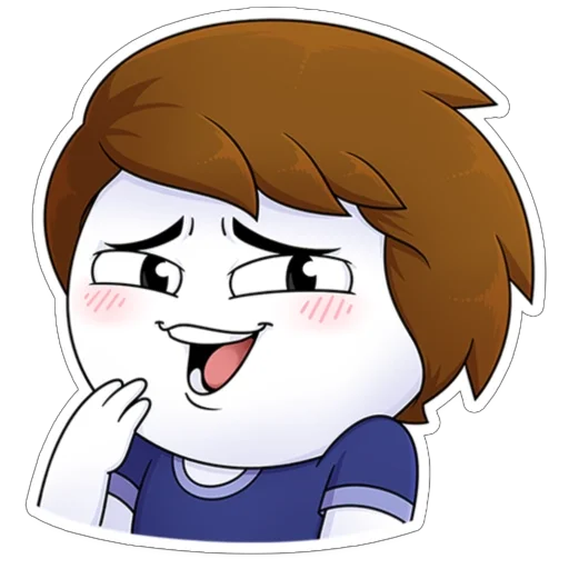 🤭 Стикер «unoniceguy» для Telegram