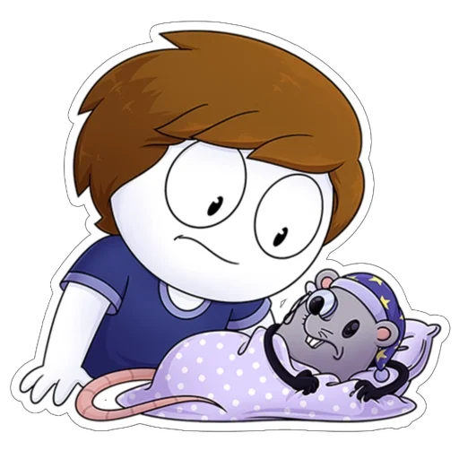 😴 Стикер «unoniceguy» для Telegram