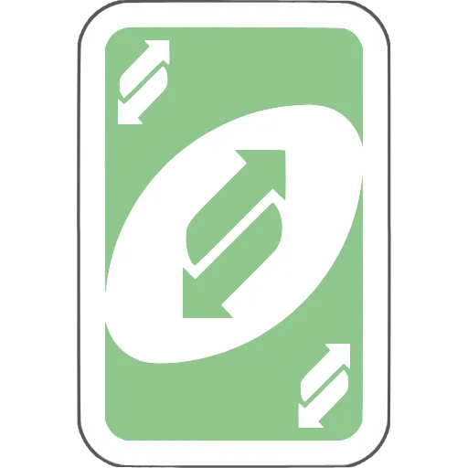 🃏 Эмодзи «UnoReverseCard» для Telegram