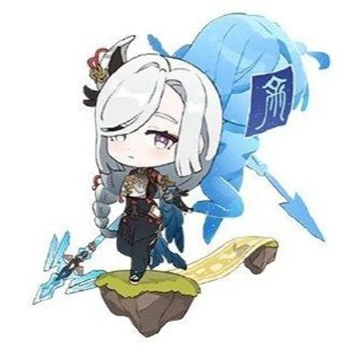 🌟 Стикер «Шень Хэ» для Telegram