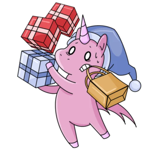 🎁 Стикер «Unicorns» для Telegram