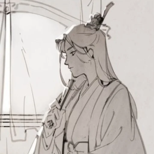 🥒 Стикер «Shen Qingqiu» для Telegram