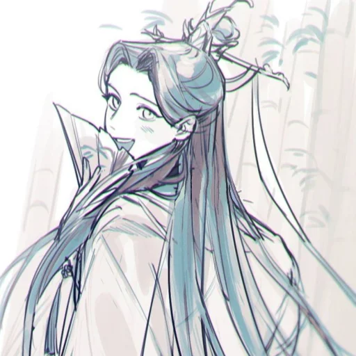 🥒 Стикер «Shen Qingqiu» для Telegram