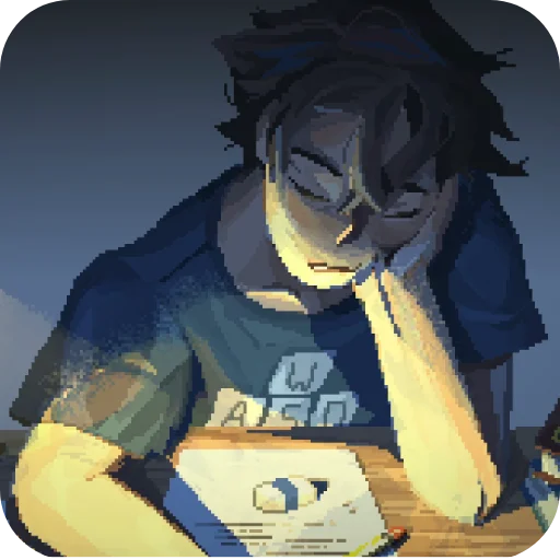 😴 Стикер «Until Then» для Telegram