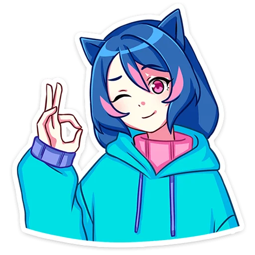 👌 Стикер «Уня» для Telegram