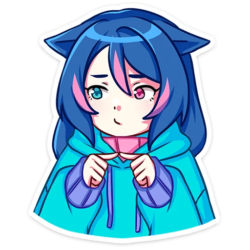 🥺 Стикер «Уня» для Telegram