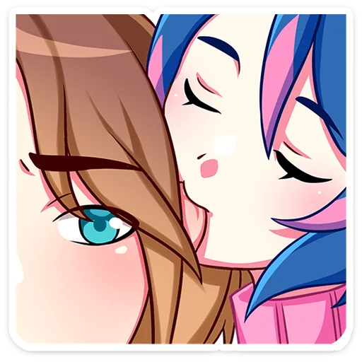 😋 Стикер «Уня» для Telegram