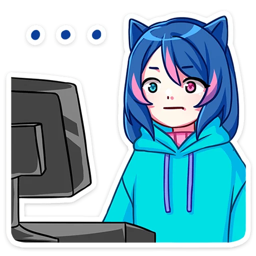 🫥 Стикер «Уня» для Telegram