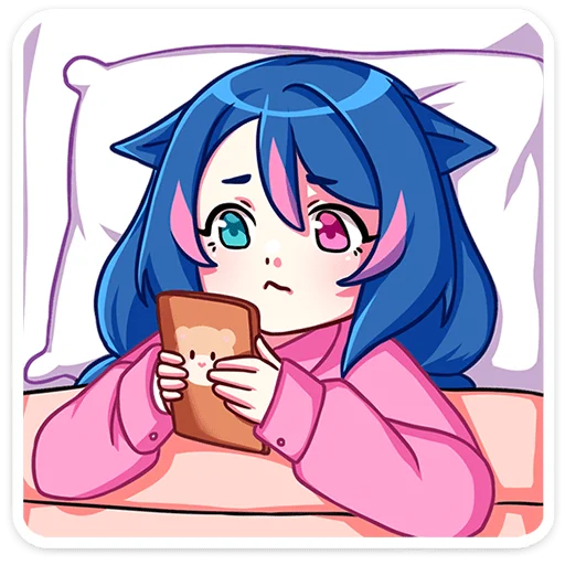 😟 Стикер «Уня» для Telegram