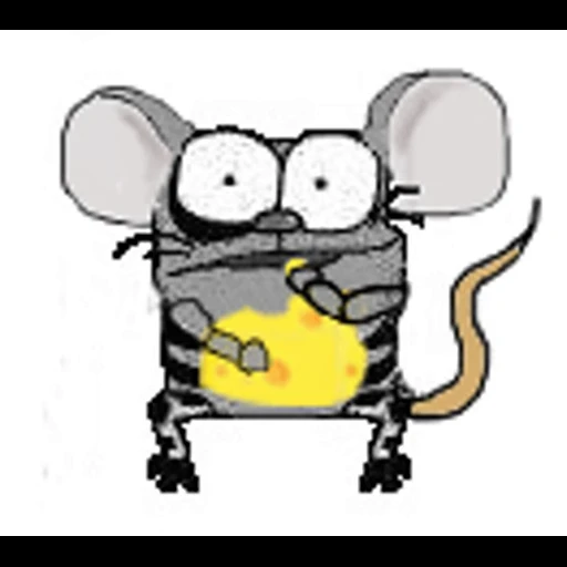 🐭 Стикер «Упячка котэ с попкорном» для Telegram