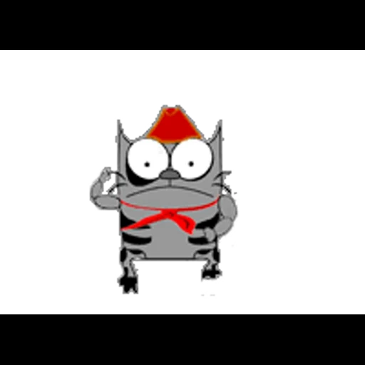🫡 Стикер «Упячка котэ с попкорном v2» для Telegram