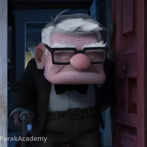 🙁 Стикер «Вверх / Up» для Telegram
