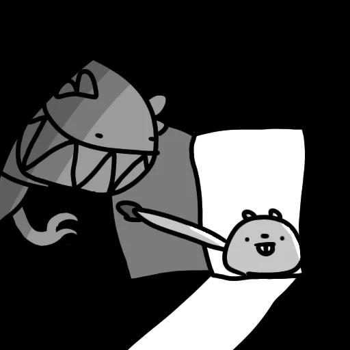 👹 Стикер «Упоротый блоптоп» для Telegram