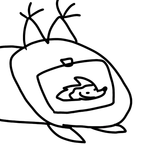 🦔 Стикер «Упоротый блоптоп» для Telegram