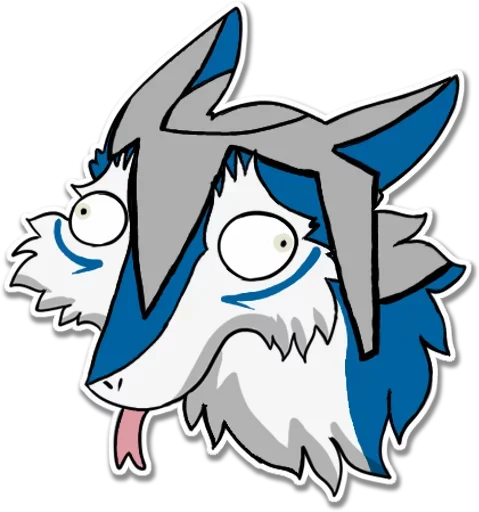 🤪 Стикер «Stubbornness» для Telegram