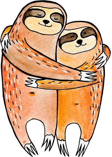 😚 Стикер «uporotyi_les» для Telegram