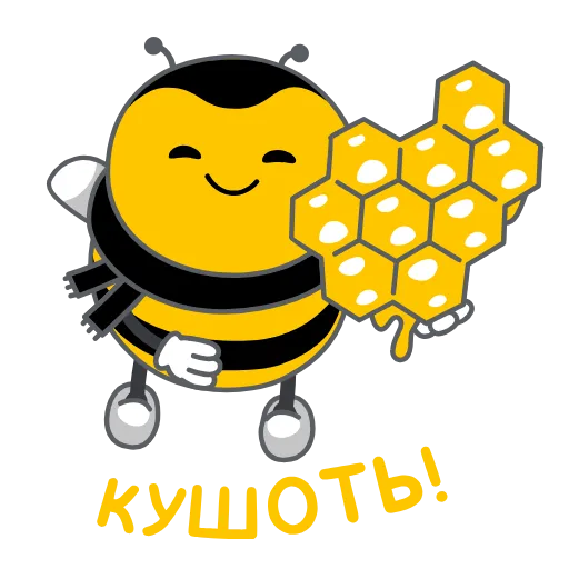 🍯 Стикер «Апперы» для Telegram