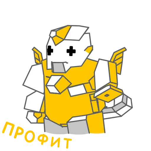 ☝️ Стикер «Апперы» для Telegram