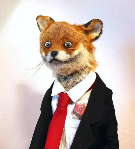😍 Стикер «Fox» для Telegram