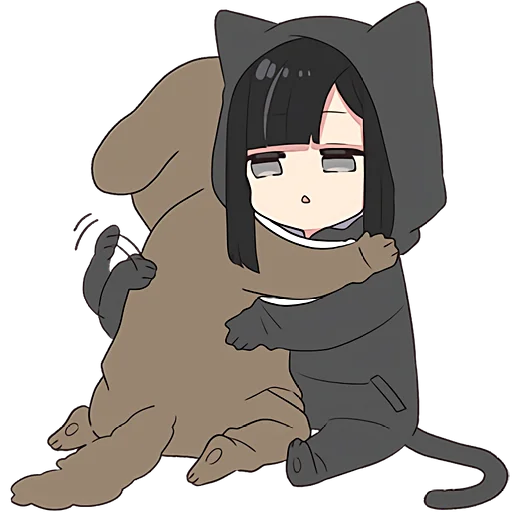 😞 Стикер «Юрудура тян 5» для Telegram