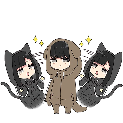 ✨ Стикер «Юрудура тян 5» для Telegram