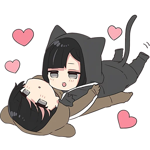 🥰 Стикер «Юрудура тян 5» для Telegram