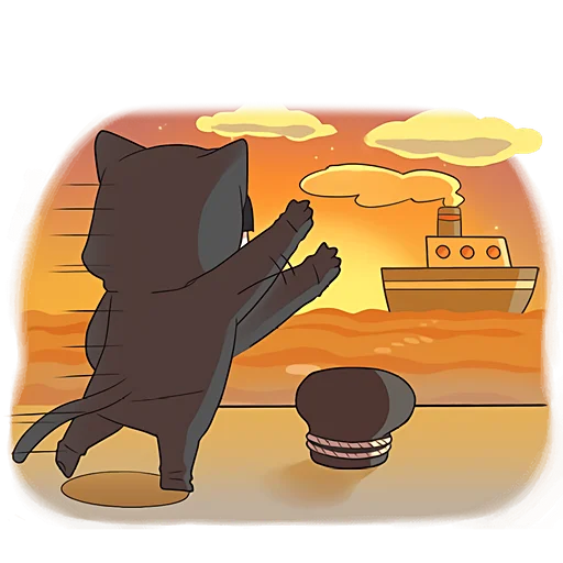 👋 Стикер «Юрудура тян 5» для Telegram