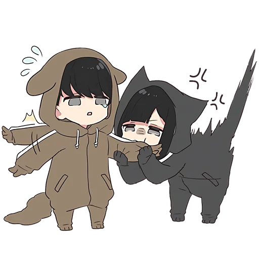👹 Стикер «Юрудура тян 5» для Telegram