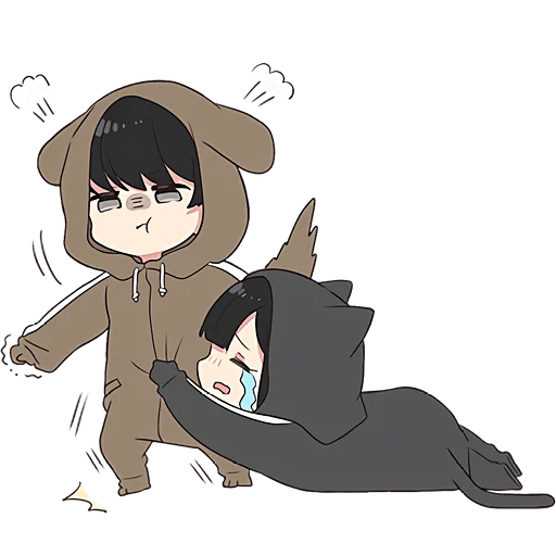 😭 Стикер «Юрудура тян 5» для Telegram