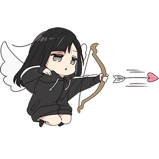 🏹 Стикер «Юрудура тян 6» для Telegram