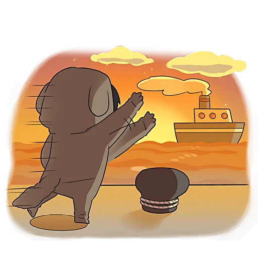 👋 Стикер «Юрудура кун 5» для Telegram