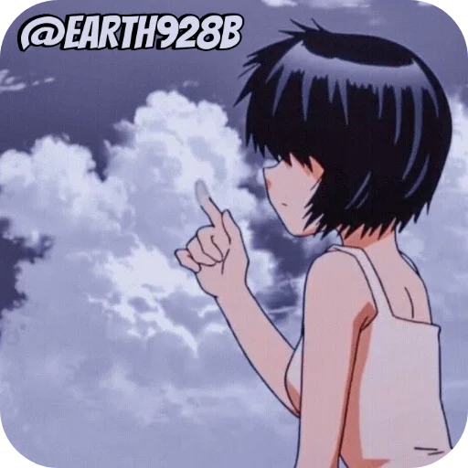 👆 Стикер «Urade Mikoto» для Telegram