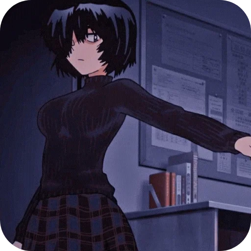 😕 Стикер «Urade Mikoto» для Telegram