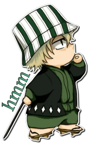 🤔 Стикер «URAHARA KISUKE [รקร]» для Telegram