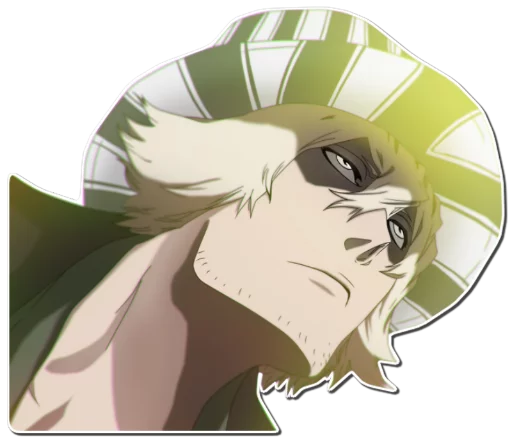 😒 Стикер «URAHARA KISUKE [รקร]» для Telegram