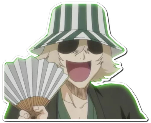 😃 Стикер «URAHARA KISUKE [รקร]» для Telegram