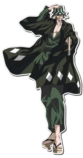 😕 Стикер «URAHARA KISUKE [รקร]» для Telegram