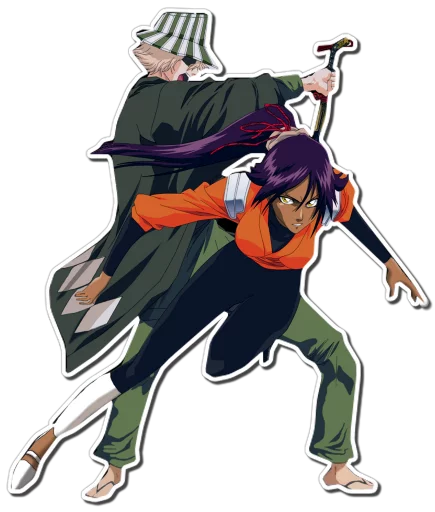 😠 Стикер «URAHARA KISUKE [รקร]» для Telegram