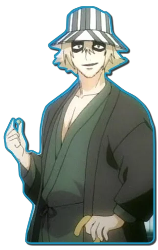Стикерпак URAHARA KISUKE [รקร] для Telegram