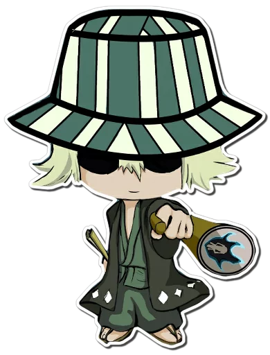 😑 Стикер «URAHARA KISUKE [รקร]» для Telegram