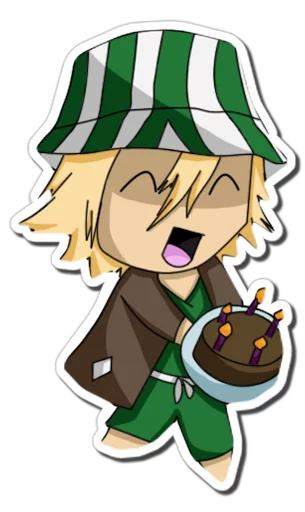 🎂 Стикер «URAHARA KISUKE [รקร]» для Telegram