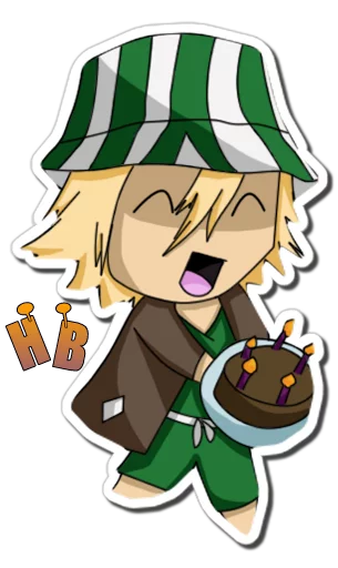 🎂 Стикер «URAHARA KISUKE [รקร]» для Telegram