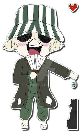 😄 Стикер «URAHARA KISUKE [รקร]» для Telegram