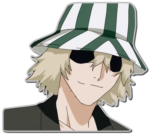 😊 Стикер «URAHARA KISUKE [รקร]» для Telegram