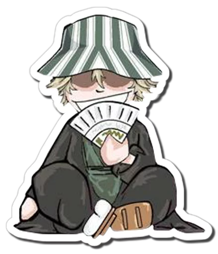 😁 Стикер «URAHARA KISUKE [รקร]» для Telegram