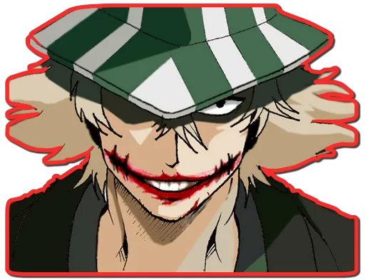 😈 Стикер «URAHARA KISUKE [รקร]» для Telegram