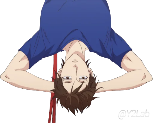 🤸 Стикер «Uramichi Oniisan» для Telegram