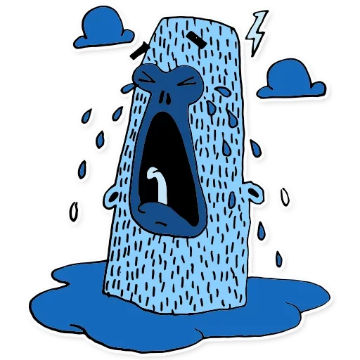 😭 Стикер «Городская обезьяна» для Telegram