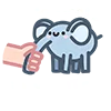 🐘 Эмодзи «Не в духе» для Telegram
