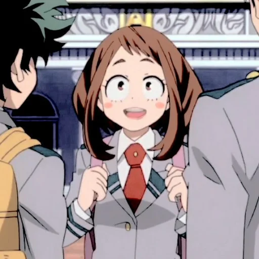 😀 Стикер «uraraka» для Telegram